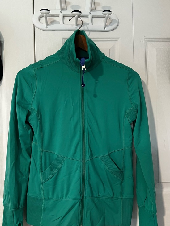 lululemon athletica Jackets & Blazers - lululemon athletica Men's Teal Lightweight Full-Zip Jacket